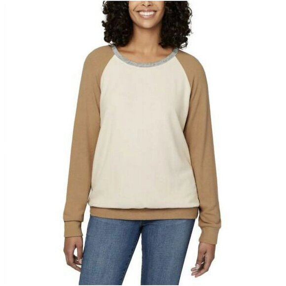 NEW Buffalo David Bitton Long Sleeve Ultrasoft Banded Hem Pullover Top Shirt Tee - Picture 1 of 4